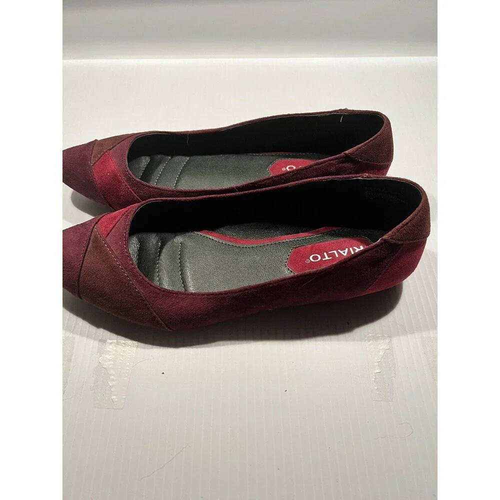 Women’s Rialto Dress Shoe Red - Picture 2 of 7